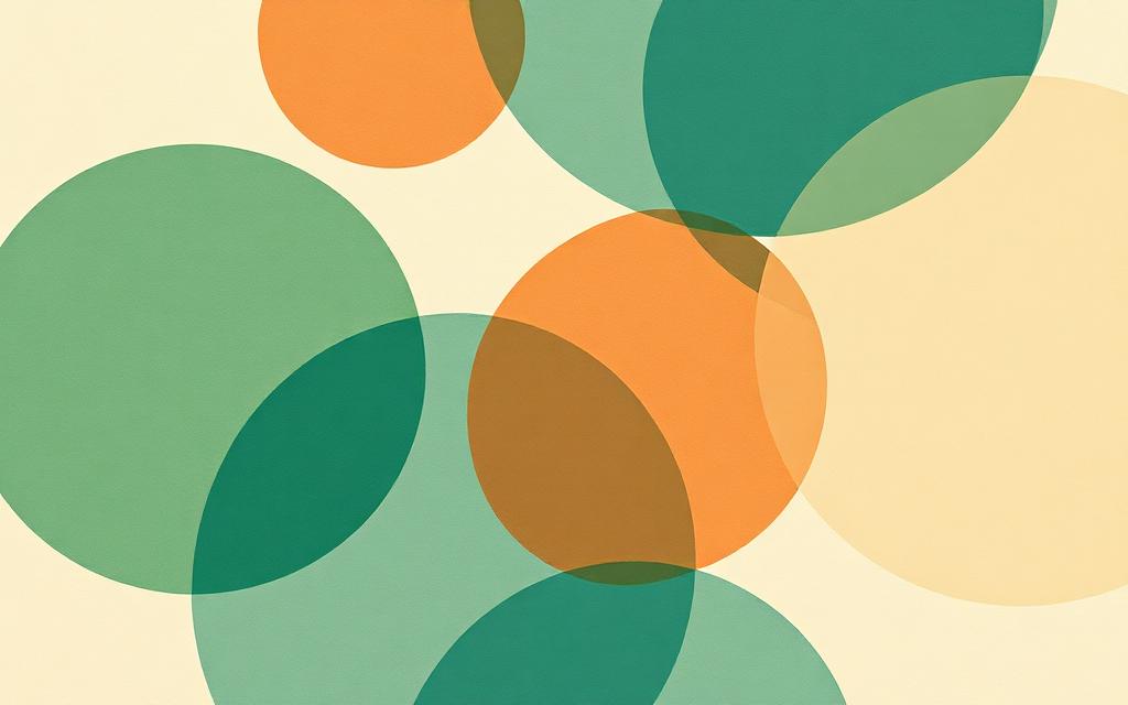 Overlapping translucent circles representing many AI models